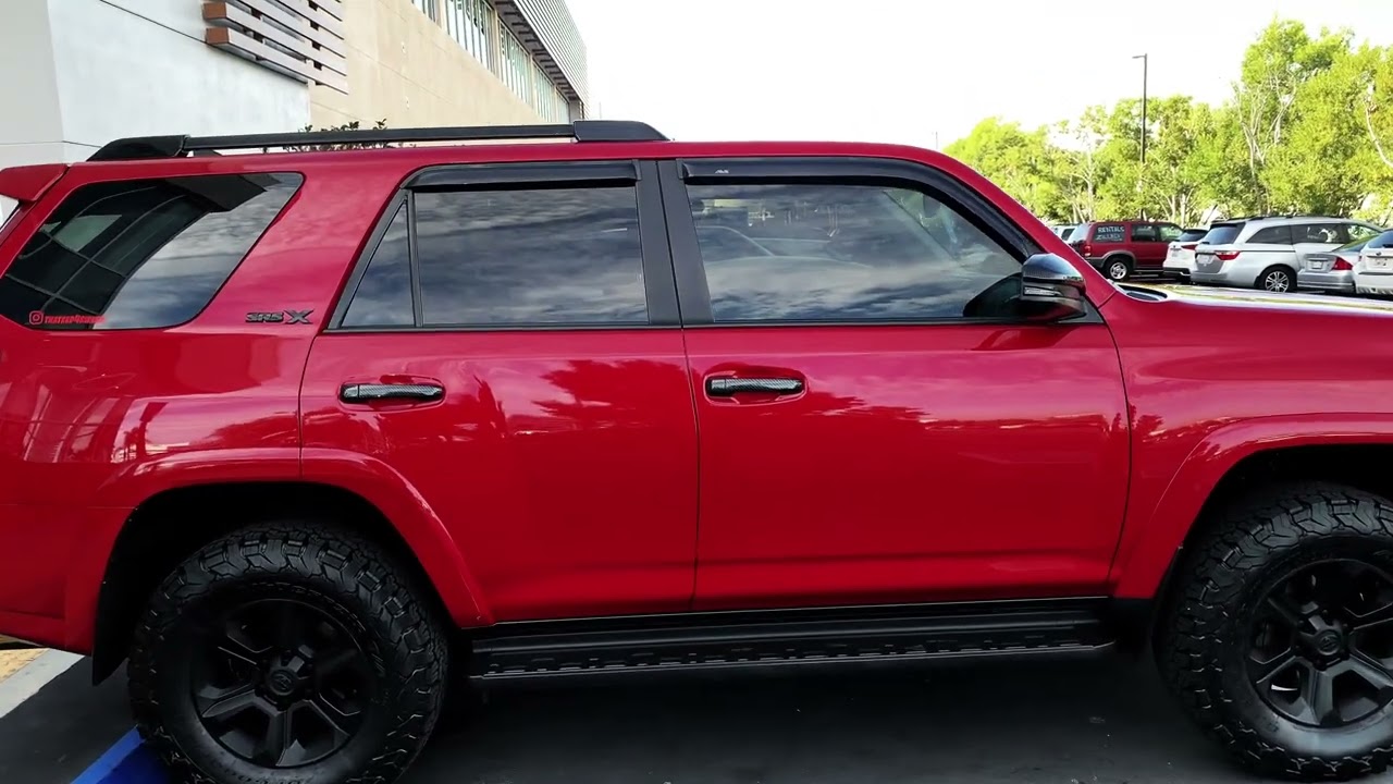 ⬛️🟥⬛️ Toyota 4Runner: затемнение завершено