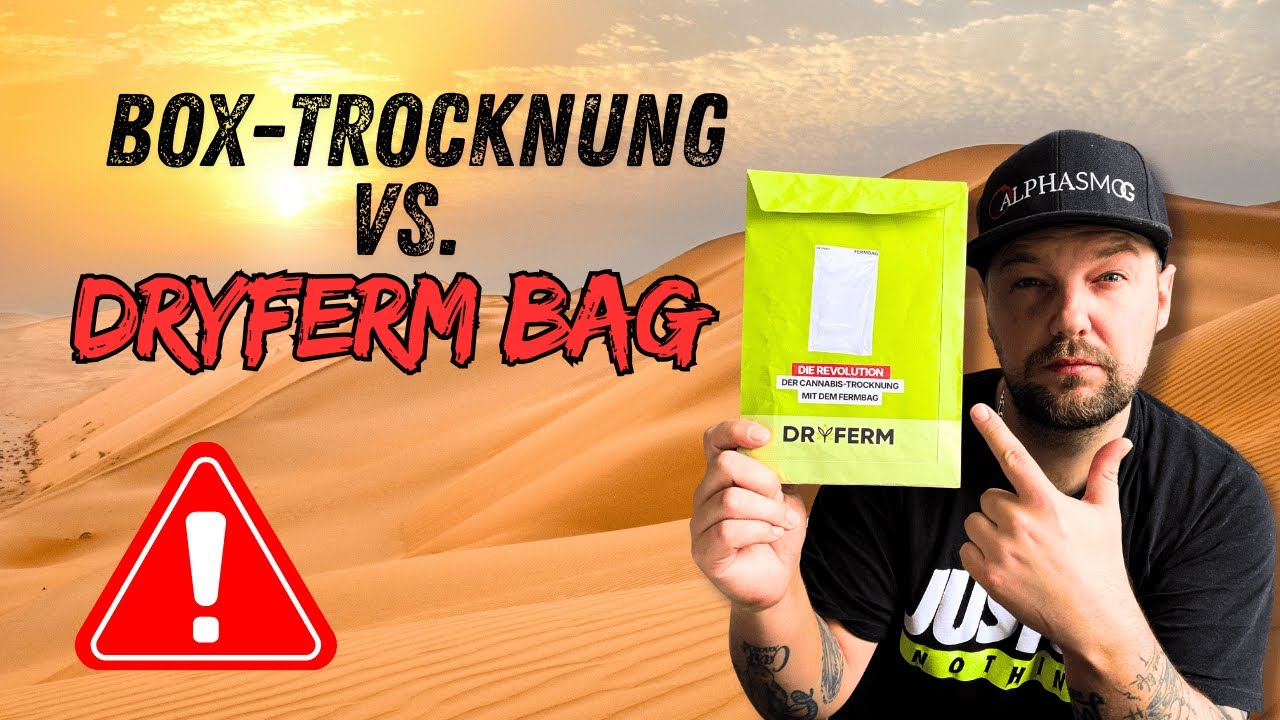 51% der Qualit&auml;t entsteht BEIM TROCKNEN! Cannabis Drying Guide + Fermbag Review Dryfermbag Test