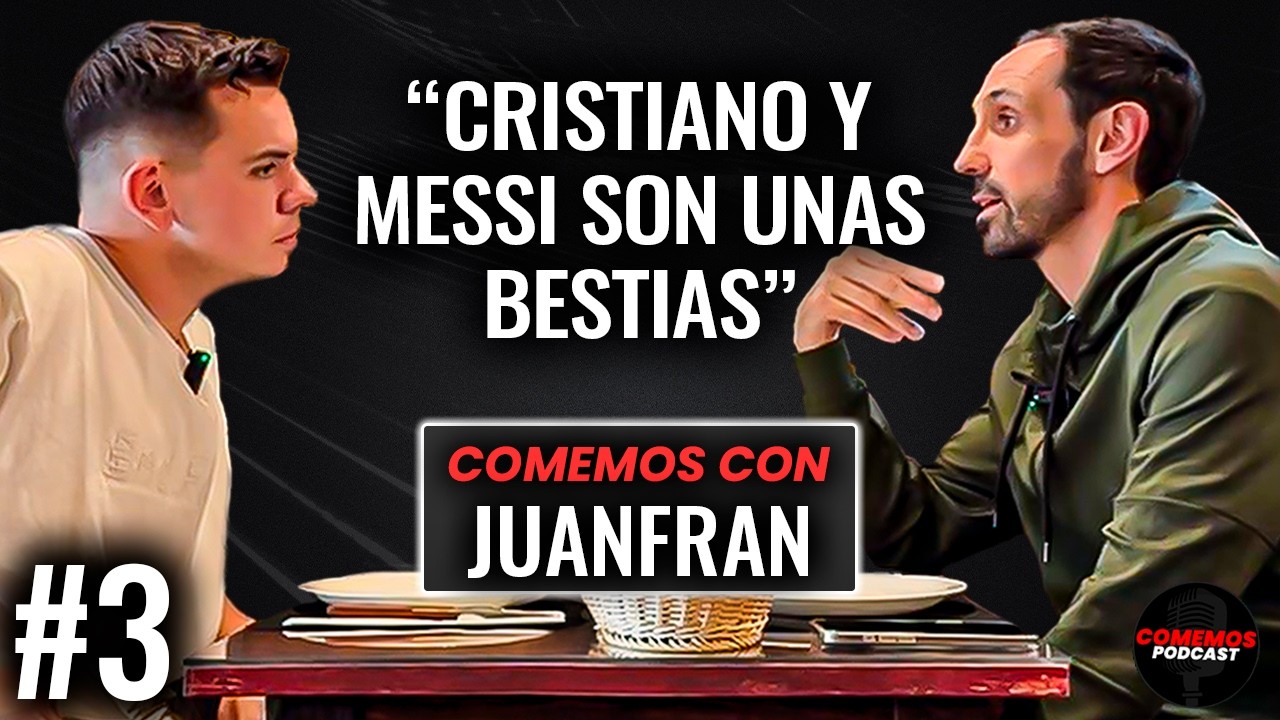 Atleti y Simeone. Penalti de Milán. Duelo Cristiano y Messi| Comemos #3 JUANFRAN TORRES