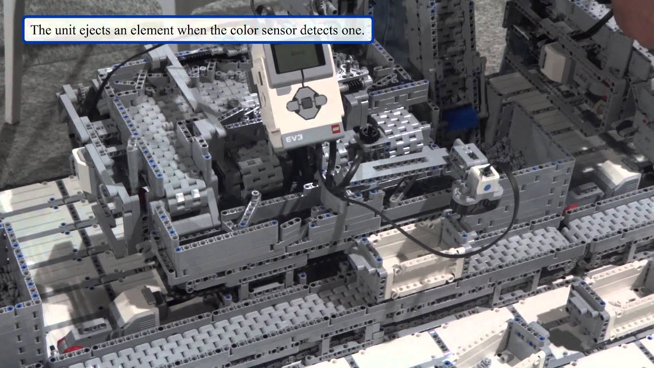 Huge LEGO MINDSTORMS EV3 Packaging Line