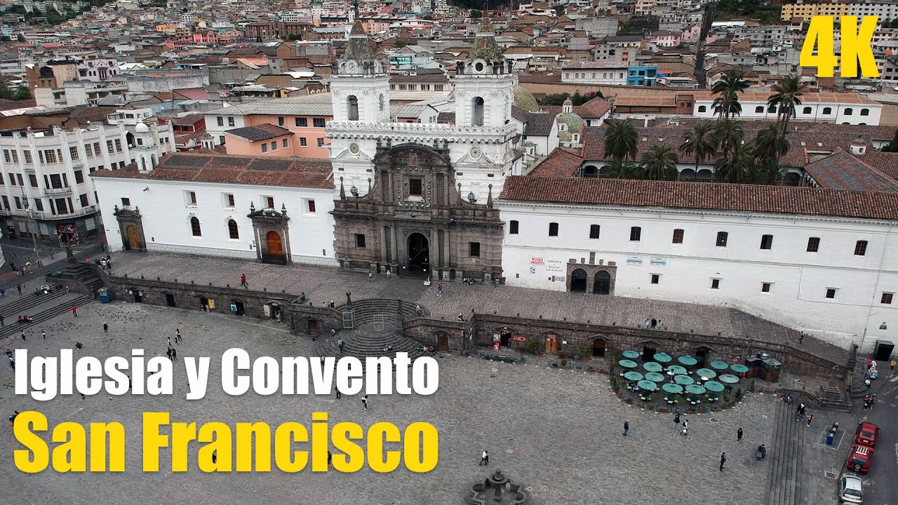 Iglesia y Convento San Francisco en Quito - Ecuador 🇪🇨 [Vista Drone]