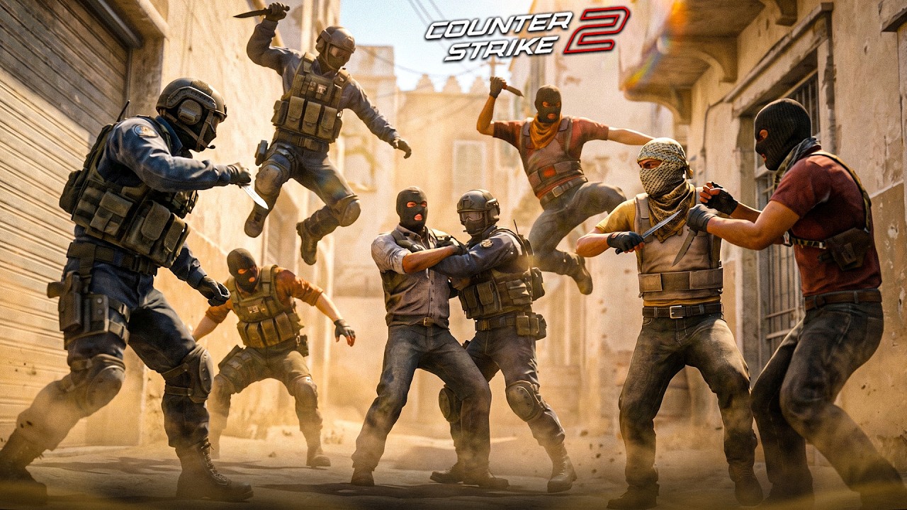 PRO GAMERS PLAY A BO3 SHOW MATCH in CS2 (not really)