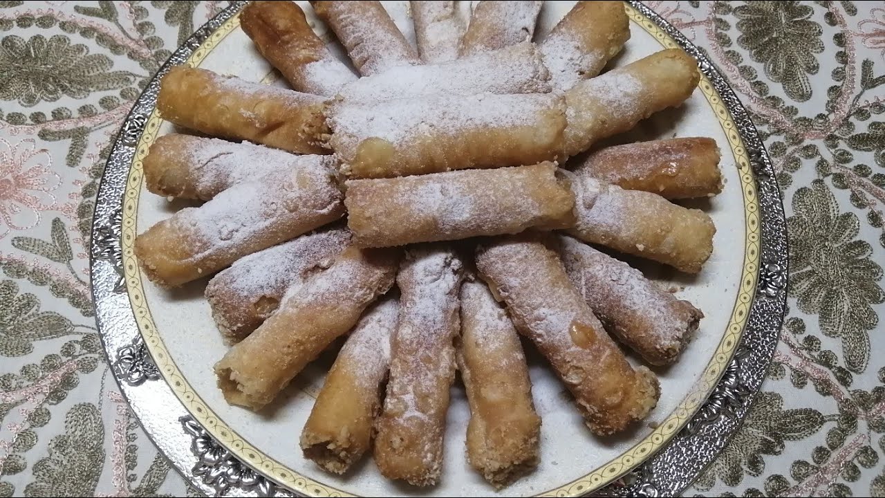 المخاخ حلوى هشة و خفيفة بكريمة الليمون 🍋 ذوق لا يقاوم.