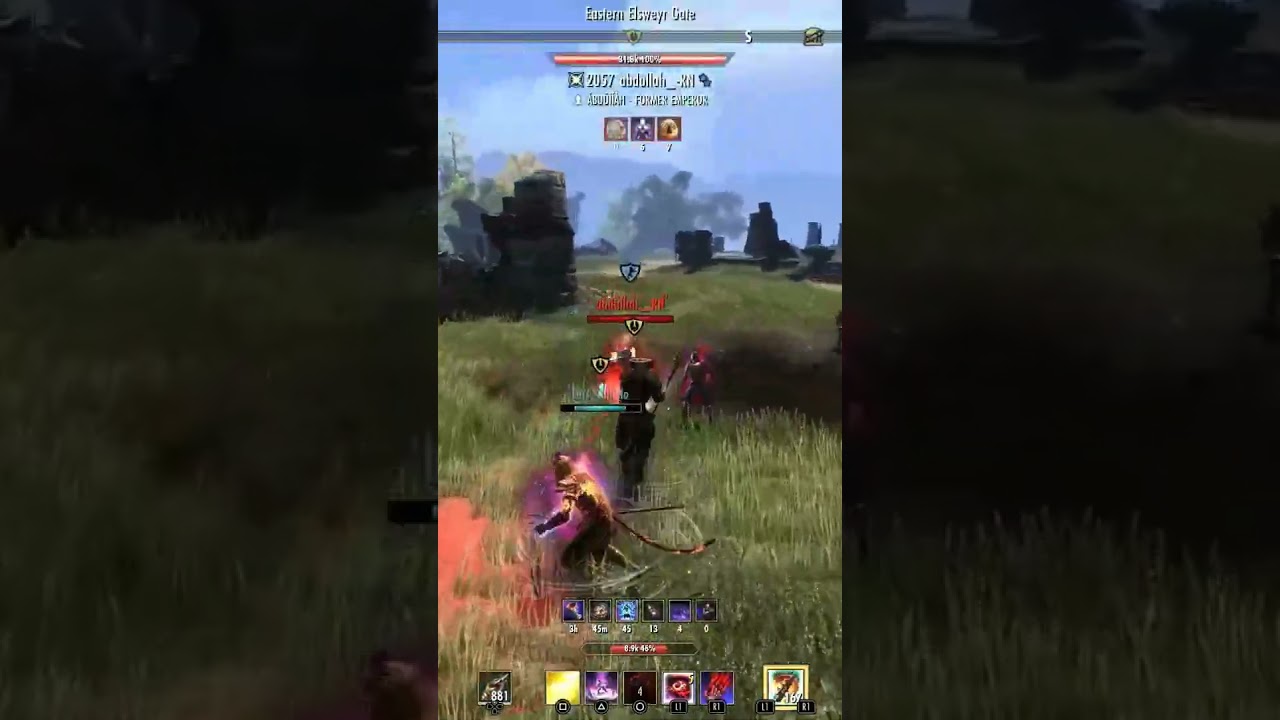 This build is OP 🥵 testing #eso #elderscrolls #pvp #gaming #fun #fyp #nightblade #ganking #cyrodiil