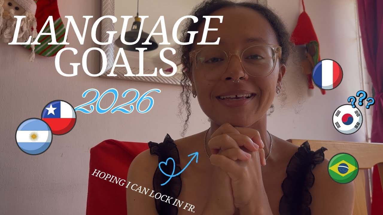 my 2026 language learning goals! ♡