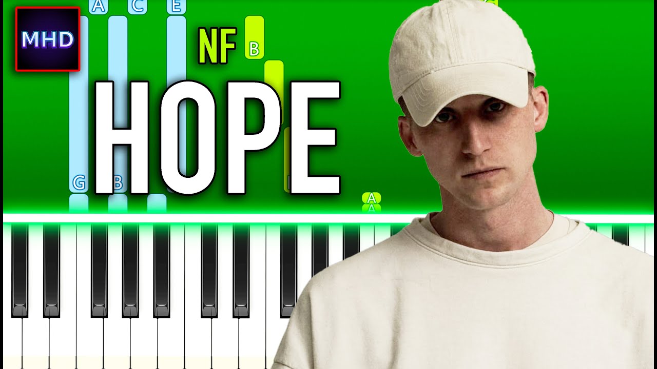 NF - HOPE - Piano Tutorial