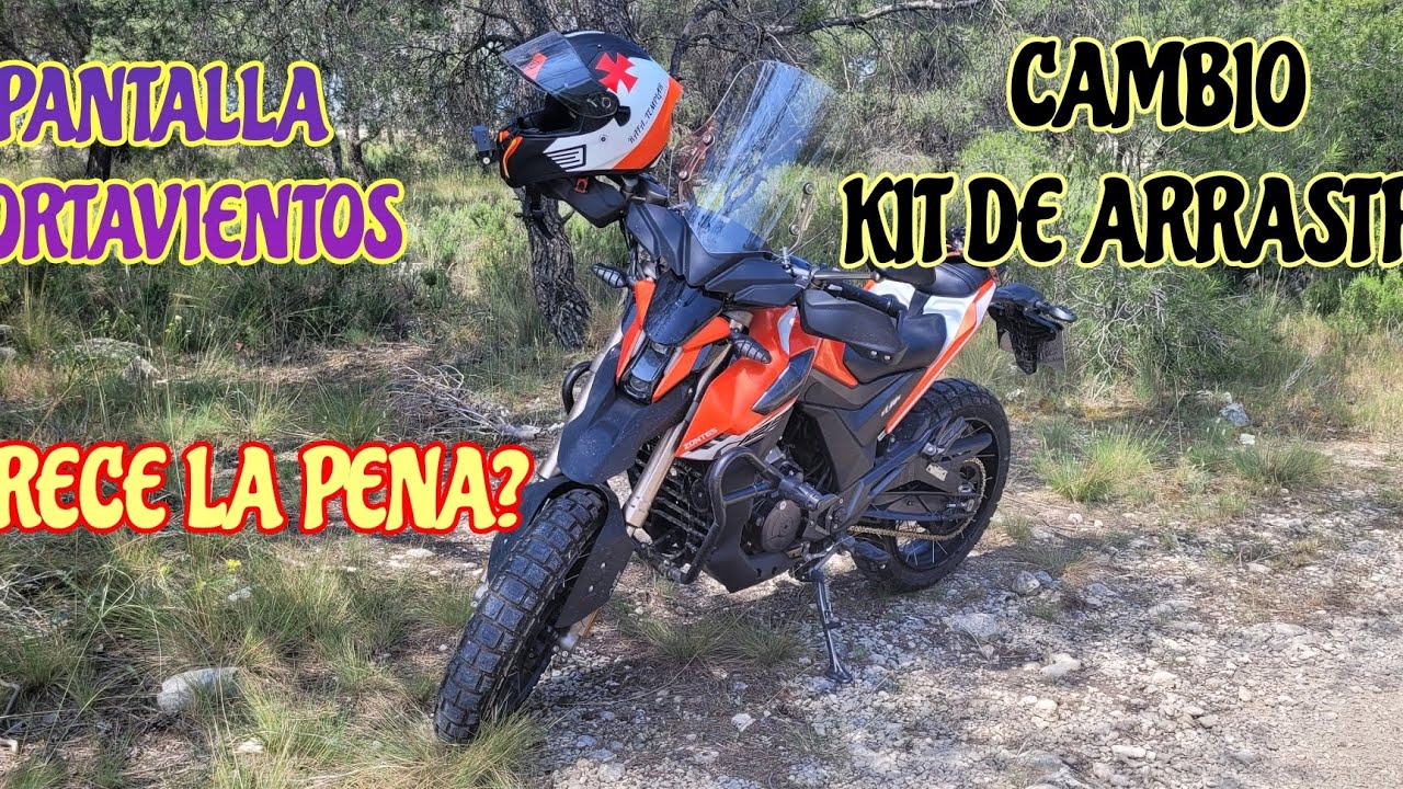 ZONTES U 1 125.PANTALLA CORTAVIENTOS¿MERECE LA PENA?