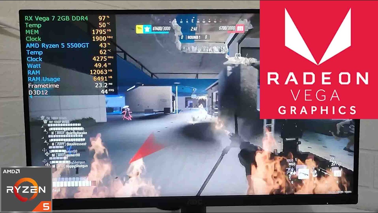 The finals Ryzen 5 5500GT