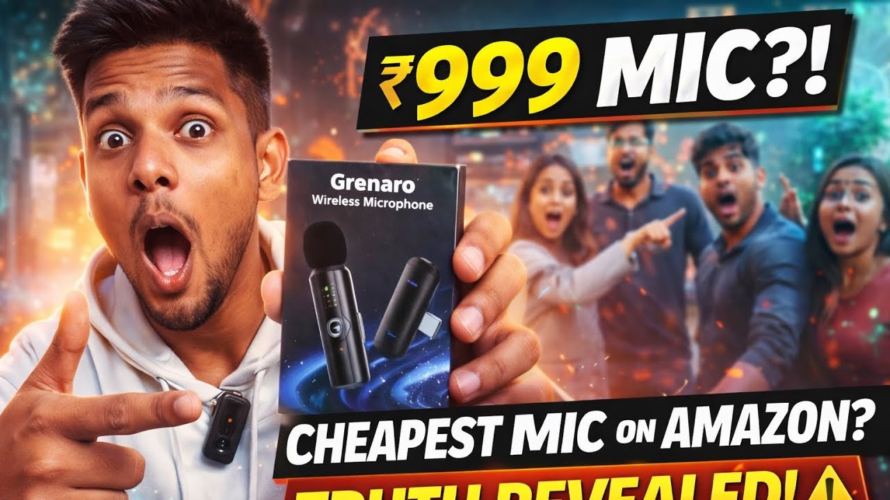 Cheapest Mic on Amazon? ₹999 Truth Revealed! ⚠️