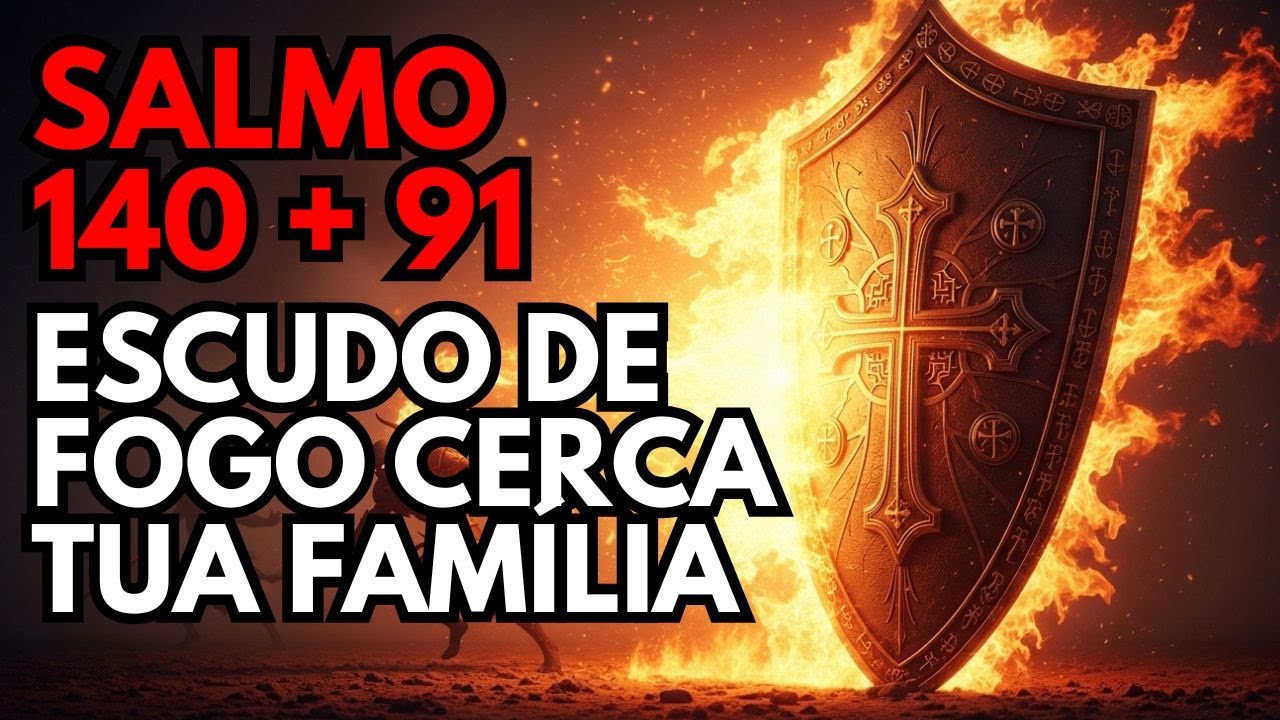 ⚔️ Salmo 140 + 91 Hoje: BLINDAGEM Divina Completa Para Sua Casa, Filhos e Família