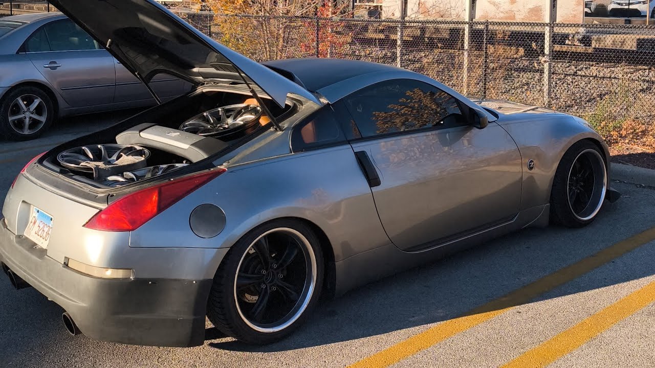 новый крепеж для моего 350z
