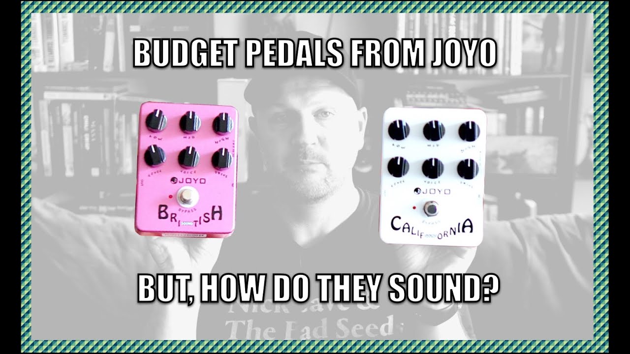 Joyo California & British Pedals Review + Sound Test