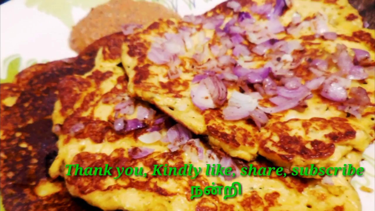 Weightloss breakfast recipe - Adai Dosa | Paleo , Keto , Gluten free , No flour recipe |