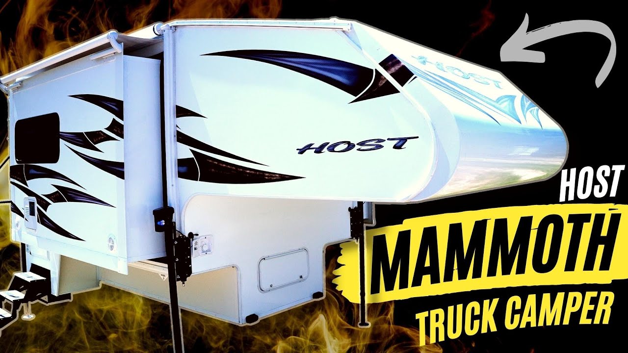 Ultimate Luxury Triple Slide Truck Camper | 2023 Host Mammoth