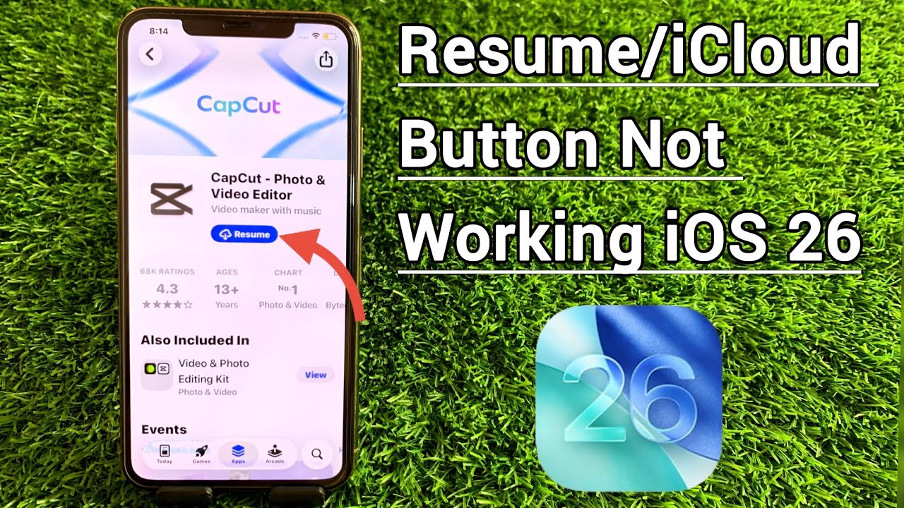 How to Fix App Store Resume Button Not Working in iOS 26 | iPhone App Store Problem Solved