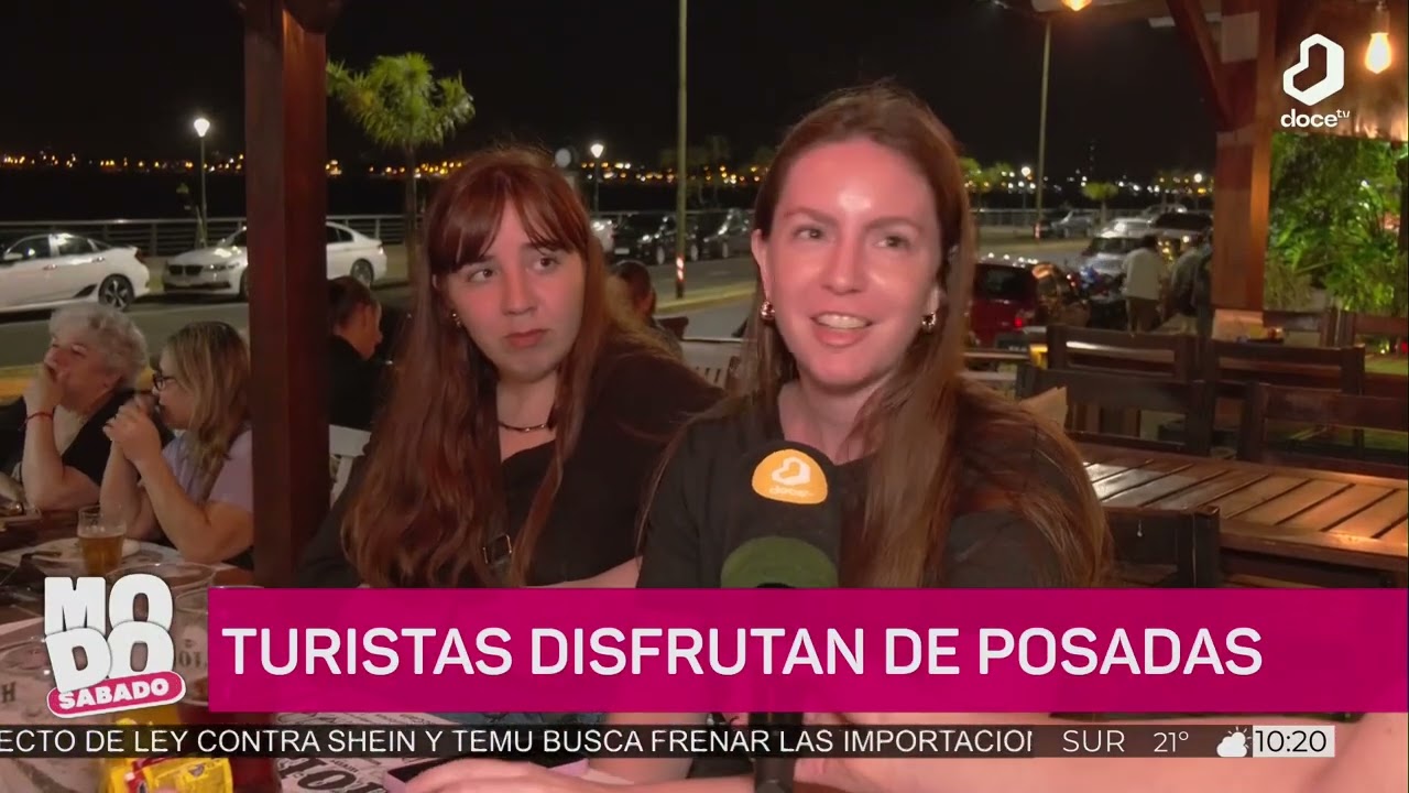 #ModoSabado: Turistas disfrutan de Posadas