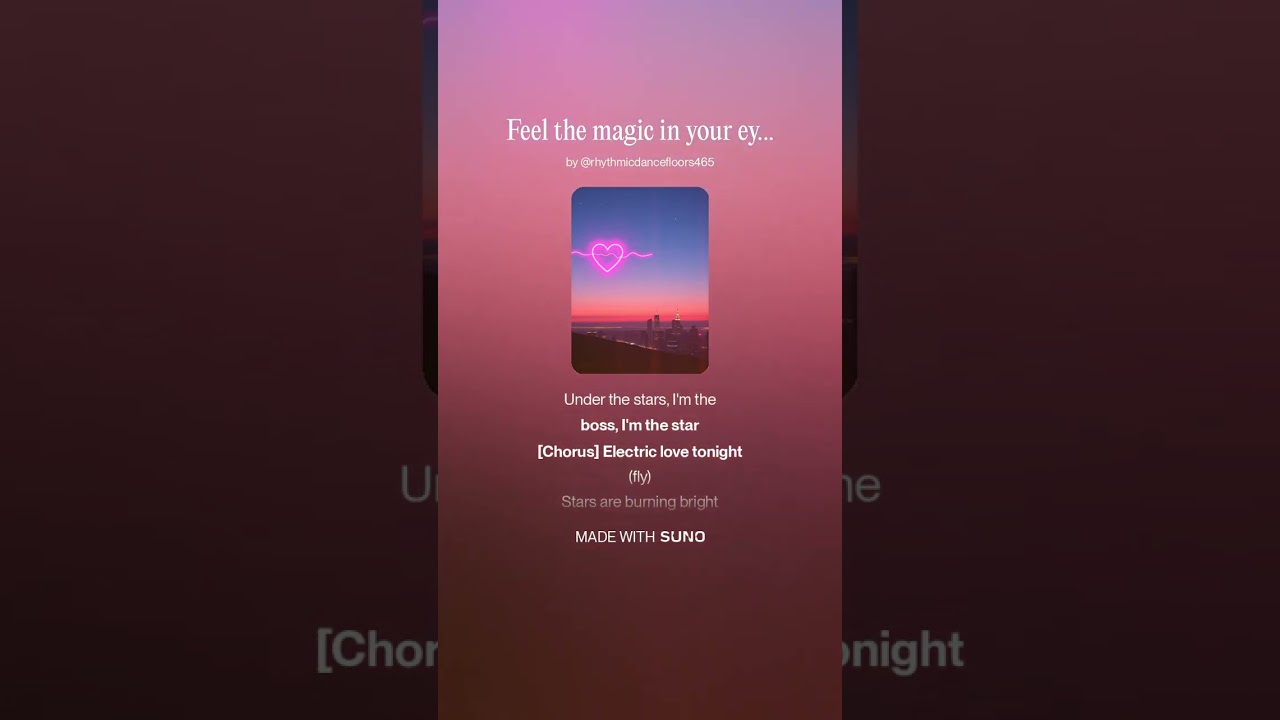 Feel the magic in your eyes (Dzsango1972AImusic)