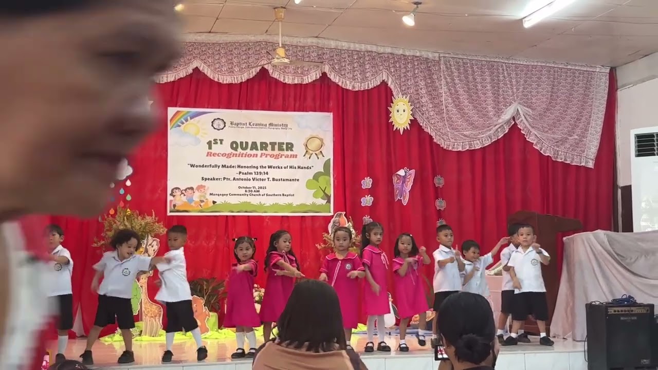 Blm 1st Quarter Recognition Day (Pre-K)
