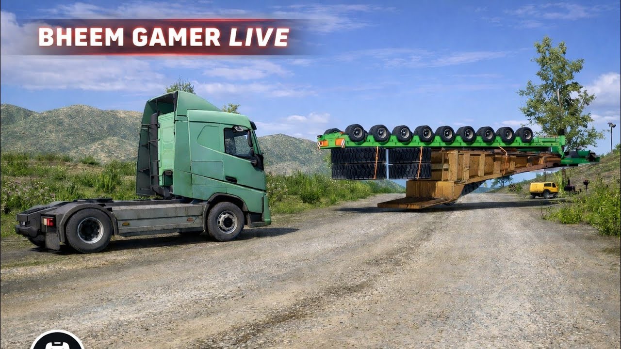 bheem gamer is live Truckers of Europe 3LIVE 🔴 | Extreme Realistic Truck Driving on Highway 🚚💨
