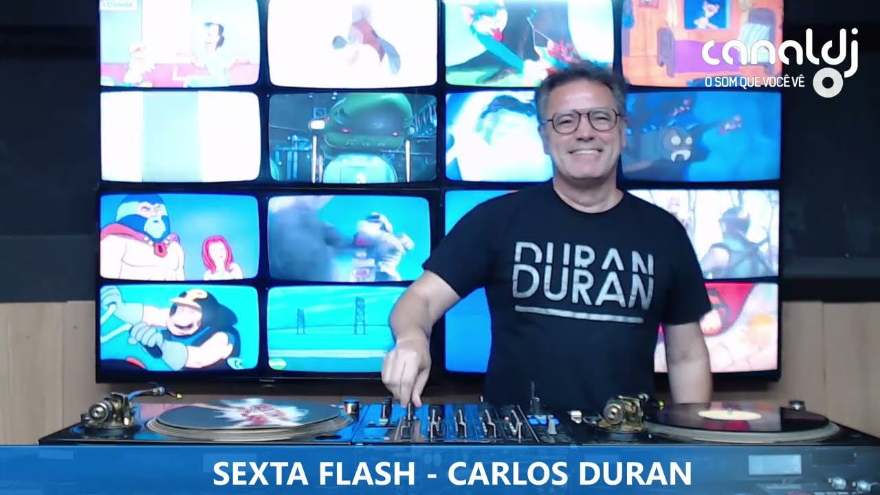 DJ CARLOS DURAN - FLASH 80 - PROGRAMA SEXTA FLASH - 21.10.2022
