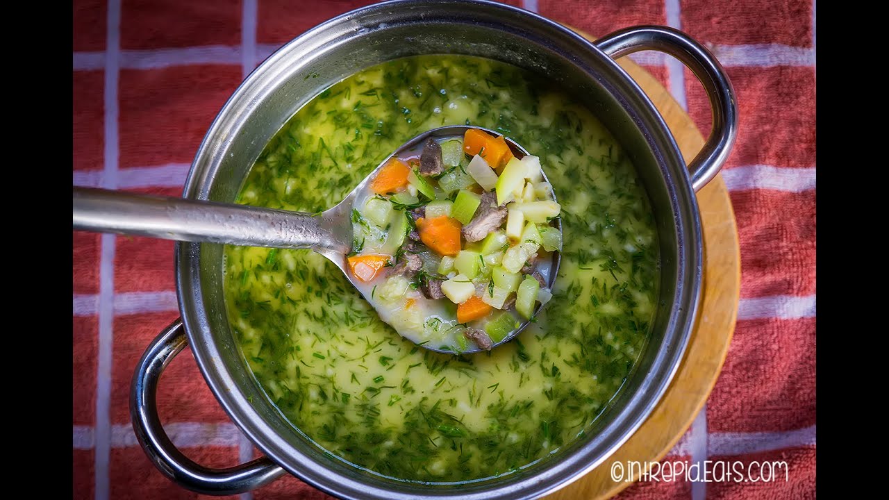 Courgette soup recipe. A Romanian recipe | Gustomondo