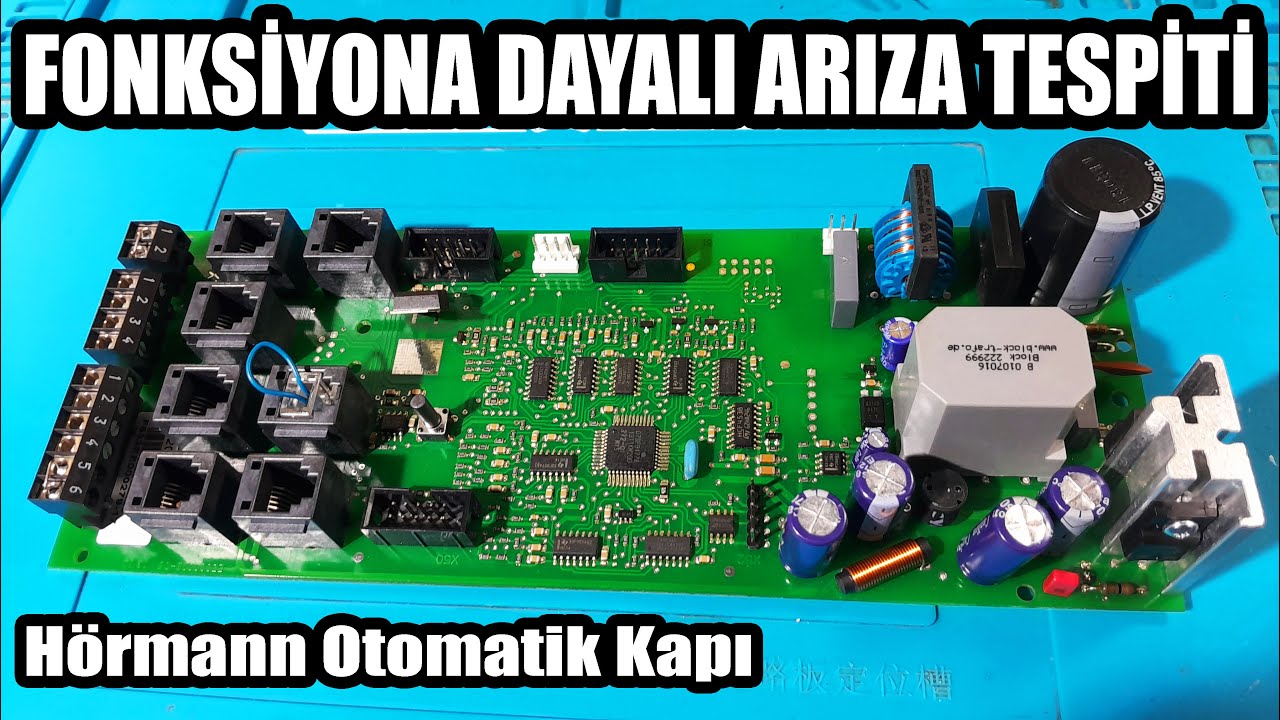 FONKSİYONA DAYALI ARIZA TESPİTİ NASIL YAPILIR? HÖRMANN OTOMATİK KAPI