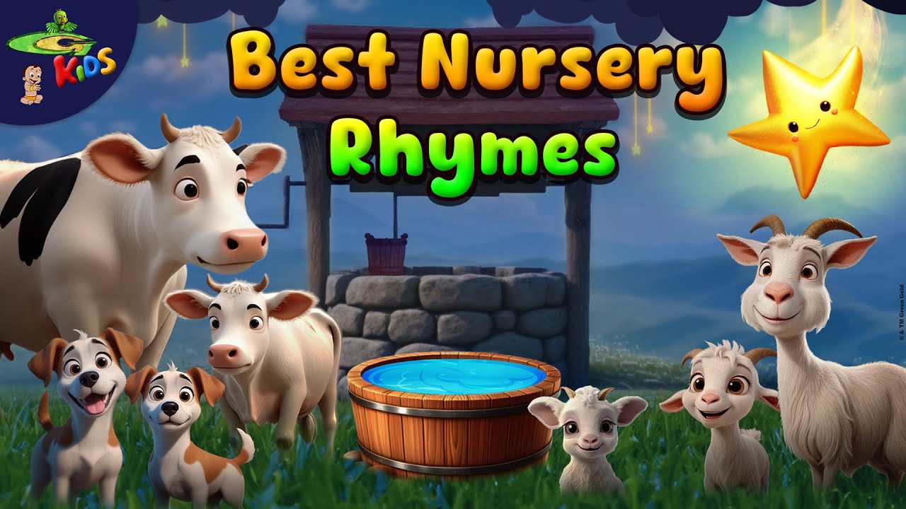 Best Nursery Rhymes for Children | Green Gold Kids | Classic Kids Songs