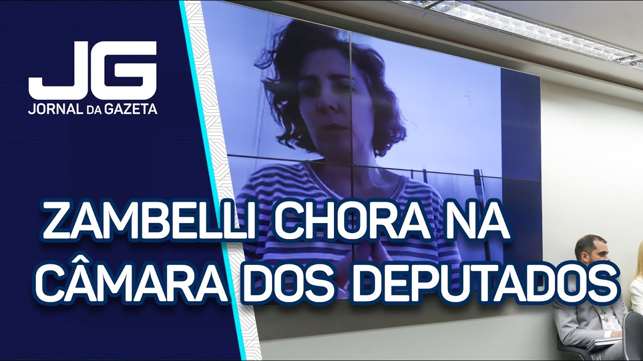 Presa na It&aacute;lia, Zambelli chora na C&acirc;mara dos Deputados