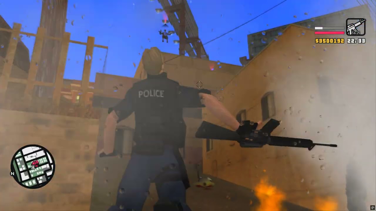 Gta SA Stories Ls Swat vs Vagos