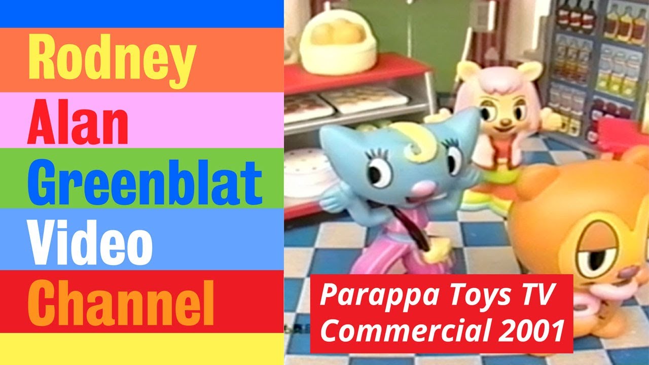 Parappa Anime Takara Toys TV Commercials 2001