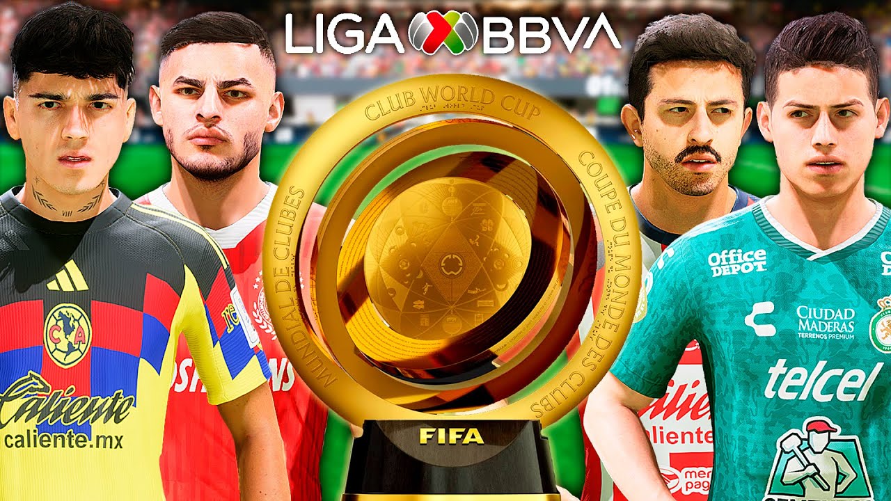 PONGO a TODOS los EQUIPOS de la LIGA MX en el MUNDIAL de CLUBES