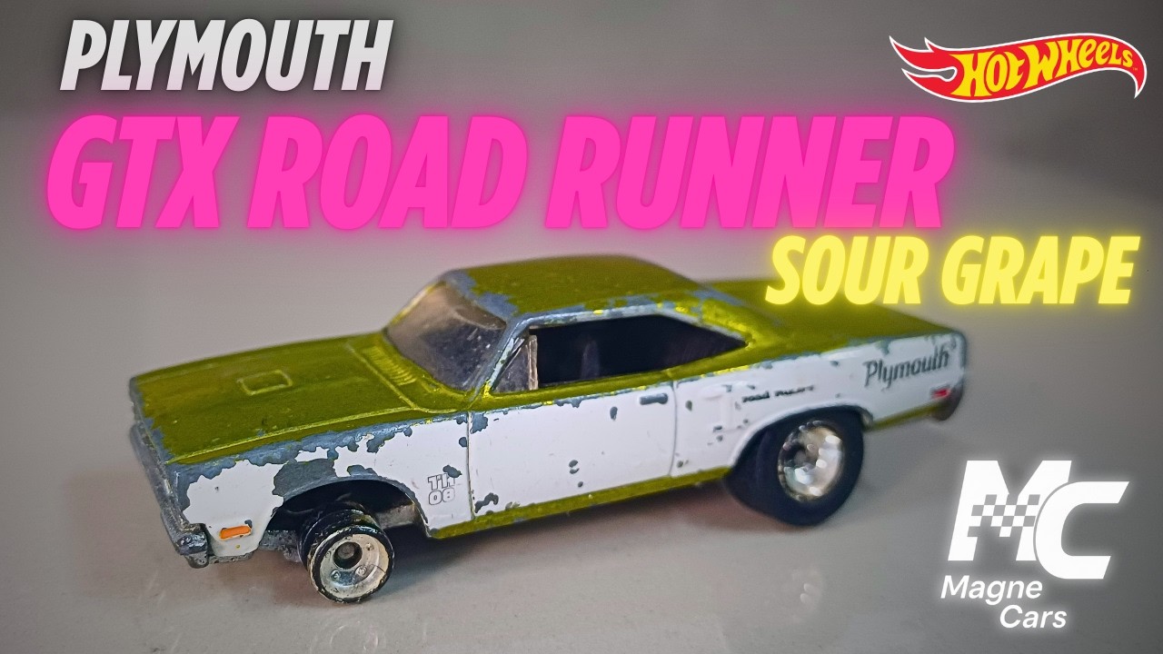 RESTOMOD E CUSTOMIZATION DIECAST PLYMOUTH GTX ROAD RUNNER