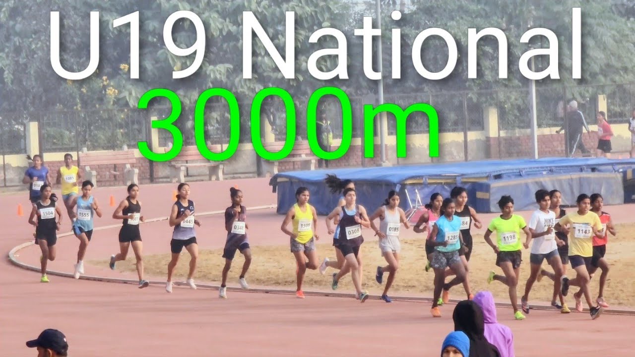 U19 National 3000m Race #nationalathletics 