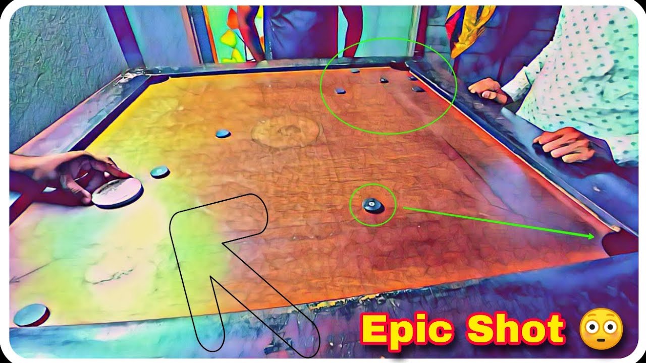 Carrom King Returns 👑 | One Shot, All Coins Down! 😱🔥