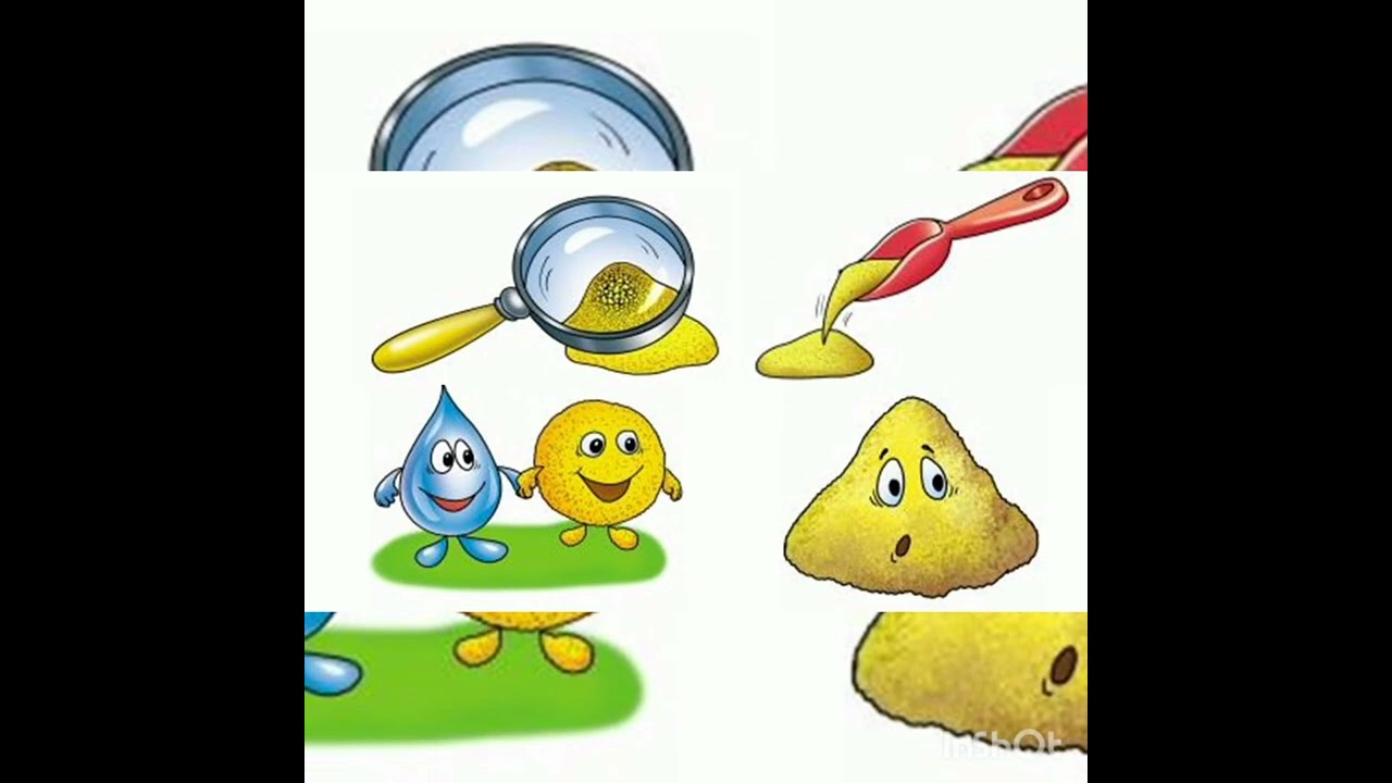 Дітям про пісок!