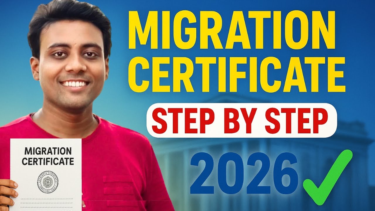 Migration Certificate | Step by Step Guide (2026)