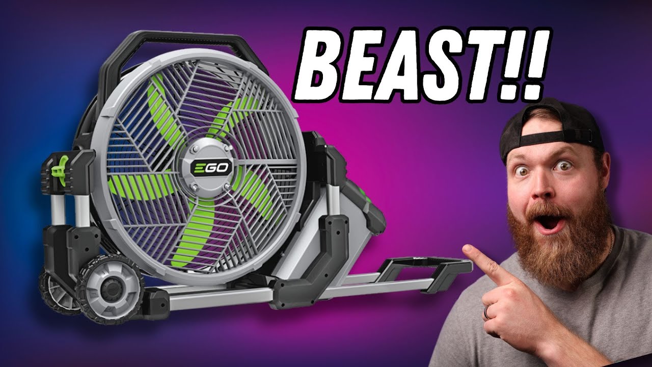 This Portable Misting Fan Kept Me Cool All Summer!! - EGO 18