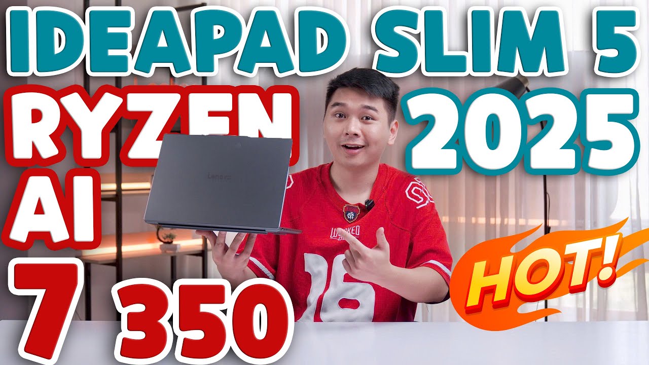 Chiếc laptop có Ryzen AI 7 350 ĐÁNG MONG CHỜ NHẤT? - Lenovo IdeaPad Slim 5 14AKP10 | LaptopWorld