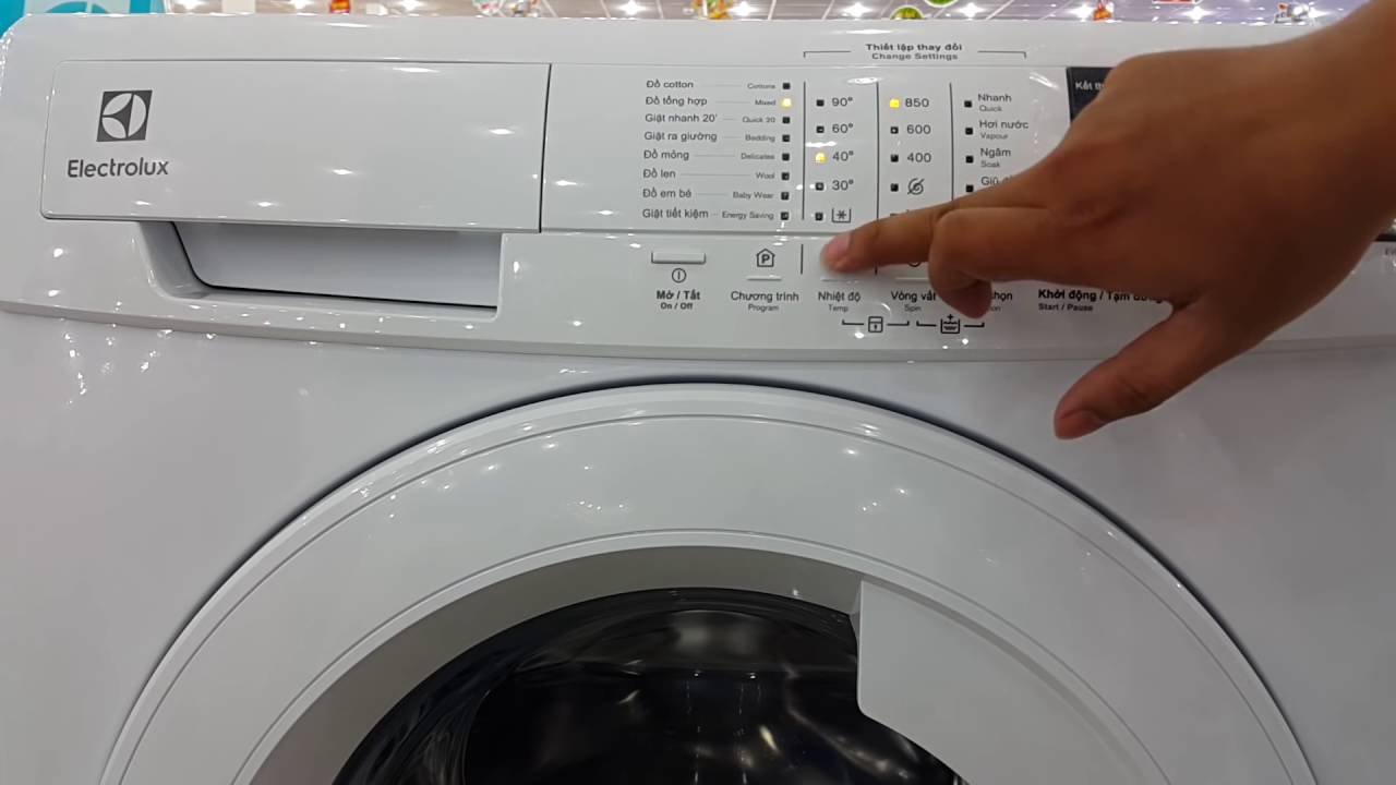 Hướng dẫn sử dụng Máy Giặt Electrolux EWF85743 Part 2