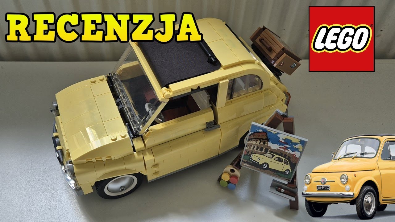 LEGO FIAT 500 | RECENZJA | CREATOR EXPERT 10271