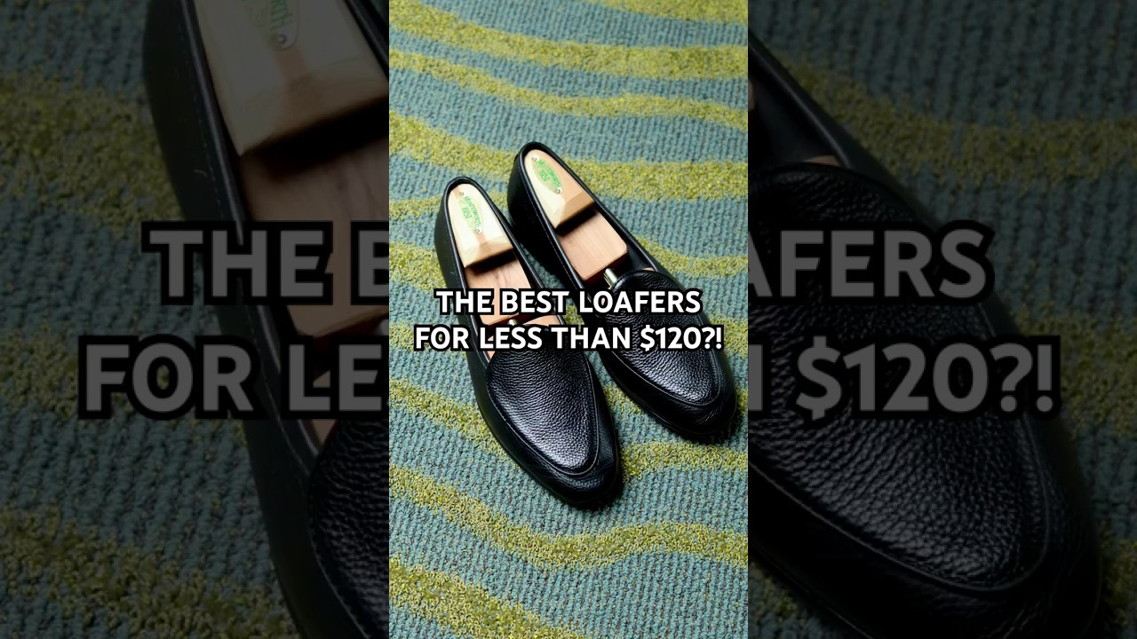 These unlined black pebble grain Belgian loafers from Julietta BKK is so damn good