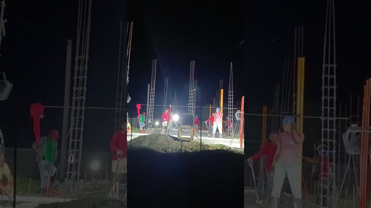LIVE: Slab on Grade Concrete Pouring (Ready Mix)