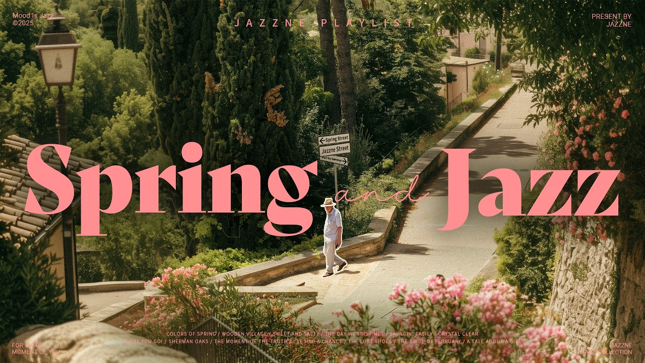 Проводим яркий весенний день с джазом 🌼🌷 | Свежее весеннее настроение эмоциональный джаз