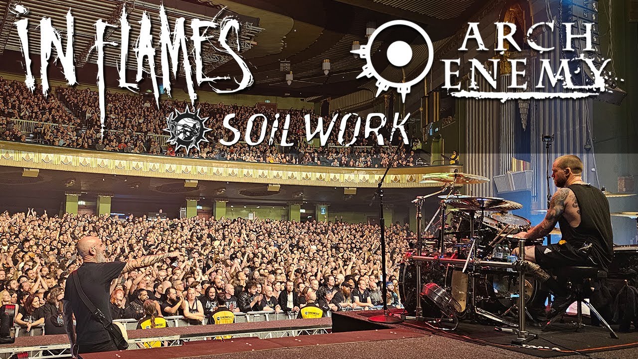 In Flames // Arch Enemy // Soilwork - Rising From The North UK Tour 2024