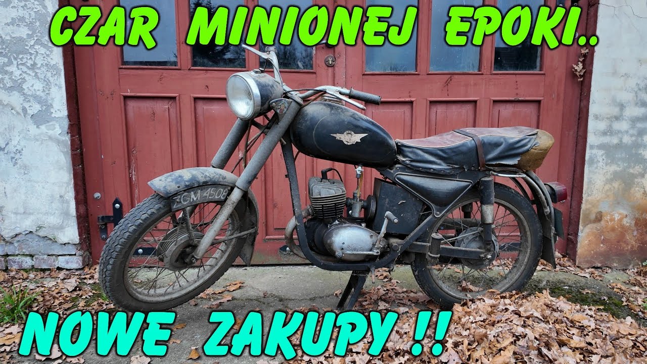 WSK 125 znaleziona po kilkunastu latach w garażu 😃😃 Andrzej powiększa kolekcję motocykli WSK i MZ 😎😎
