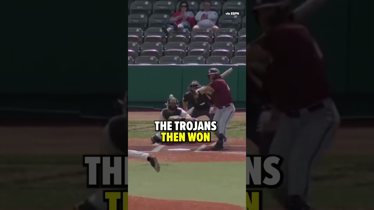 What a run for the Trojans #shorts
