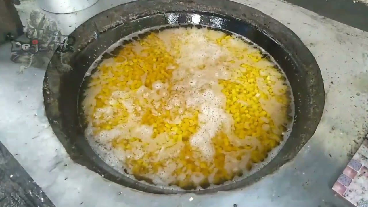 Proses Penggorengan dalam Pembuatan Keripik Ganepo | Makanan Khas Kabupaten Lima Puluh Kota