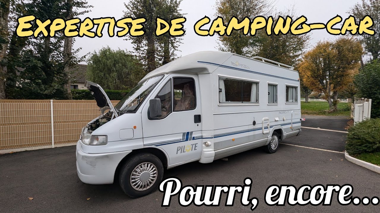 Examen complet : un camping-car infiltré, rouillé et rafistolé... Méfiez-vous !