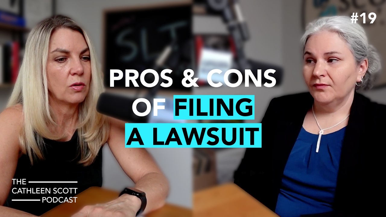 #19: Things to Consider Before Filing a Lawsuit w/ Anne Tomasello