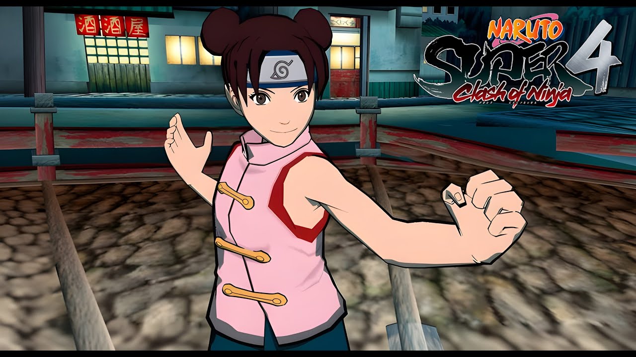 Super Naruto Clash of Ninja 4 [SCON4] - Tenten Gameplay [Hardest Difficulty] 1080p